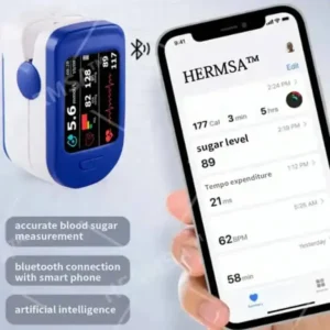 HERMSA™ High-Precision Multi-Purpose Non-Invasive Medical Device(For Blood Glucose, Blood Oxygen, and Blood Pressure Monitoring)