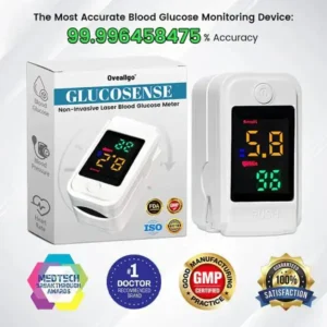 Oveallgo™ Ultra GlucoSense Non-Invasive Laser Blood Glucose Meter