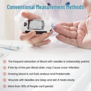 Oveallgo™ Ultra GlucoSense Non-Invasive Laser Blood Glucose Meter